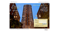 Desktop Screenshot of libertycourtresidents.buildinglink.com