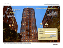 Tablet Screenshot of libertycourtresidents.buildinglink.com